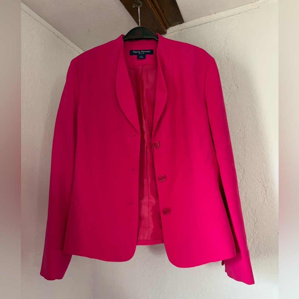 Rena Rowan - pink blazer size 14